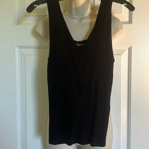 NWT WHBM Ribbed sweater tank. Size M